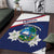 Liberia Independence Day Area Rug Coat Of Arms Pepper Flowers