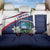 Liberia Independence Day Back Car Seat Cover Coat Of Arms Pepper Flowers