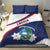 Liberia Independence Day Bedding Set Coat Of Arms Pepper Flowers