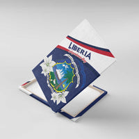 Liberia Independence Day Canvas Wall Art Coat Of Arms Pepper Flowers