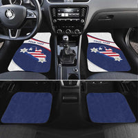 Liberia Independence Day Car Mats Coat Of Arms Pepper Flowers