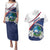 Personalized Liberia Independence Day Couples Matching Puletasi and Hawaiian Shirt Coat Of Arms Pepper Flowers