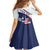Personalized Liberia Independence Day Family Matching Short Sleeve Bodycon Dress and Hawaiian Shirt Coat Of Arms Pepper Flowers