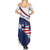 Personalized Liberia Independence Day Family Matching Summer Maxi Dress and Hawaiian Shirt Coat Of Arms Pepper Flowers