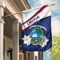 Liberia Independence Day Garden Flag Coat Of Arms Pepper Flowers