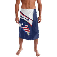 Personalized Liberia Independence Day Lavalava Coat Of Arms Pepper Flowers