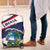 Liberia Independence Day Luggage Cover Coat Of Arms Pepper Flowers