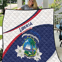 Liberia Independence Day Quilt Coat Of Arms Pepper Flowers