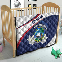 Liberia Independence Day Quilt Coat Of Arms Pepper Flowers