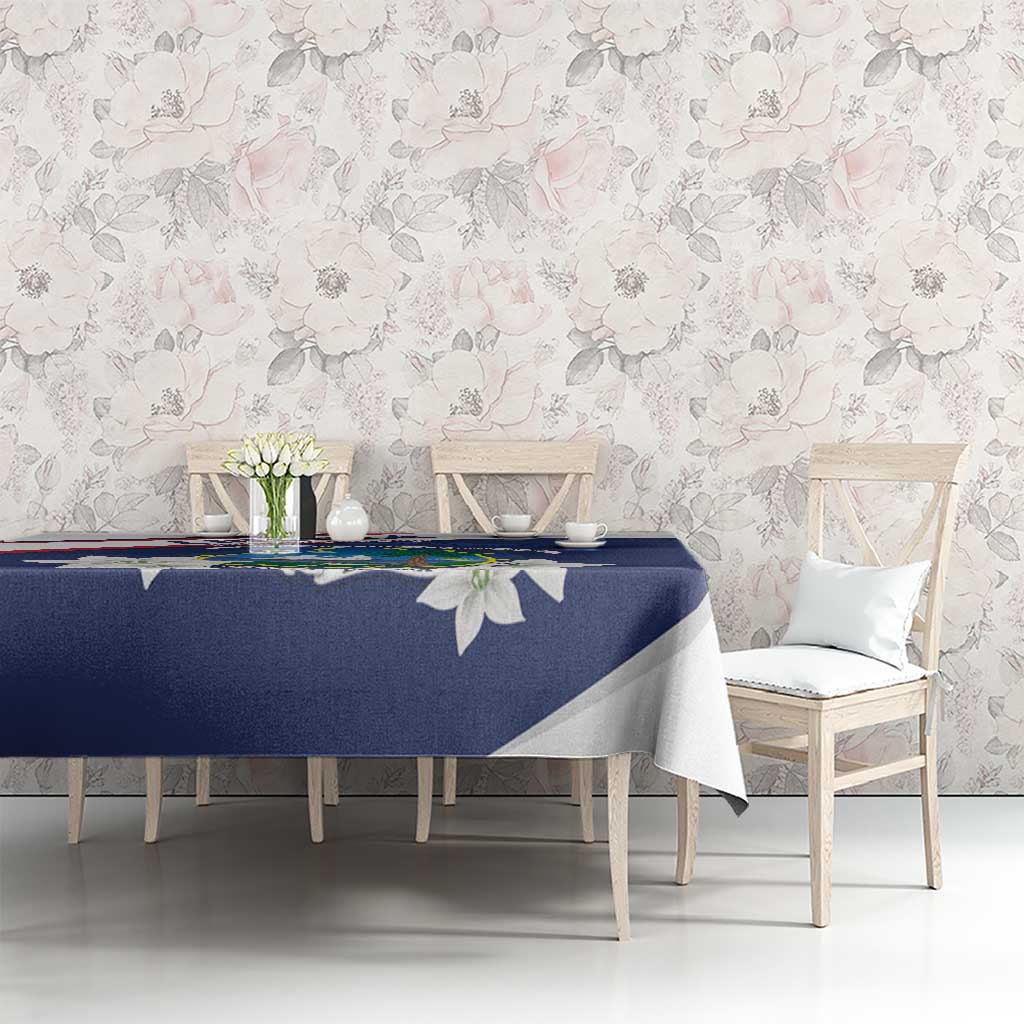 Liberia Independence Day Tablecloth Coat Of Arms Pepper Flowers