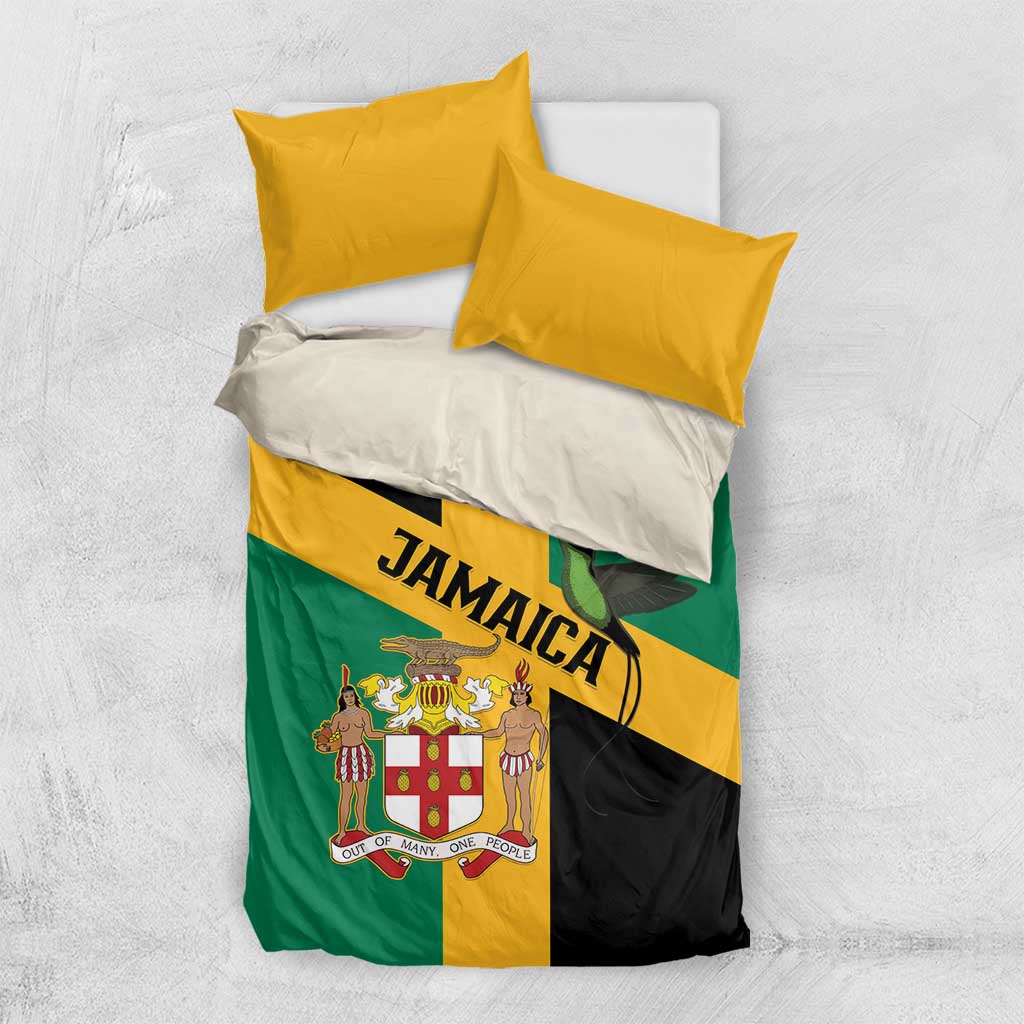 Jamaica Bedding Set 63rd Anniversary Independence Day
