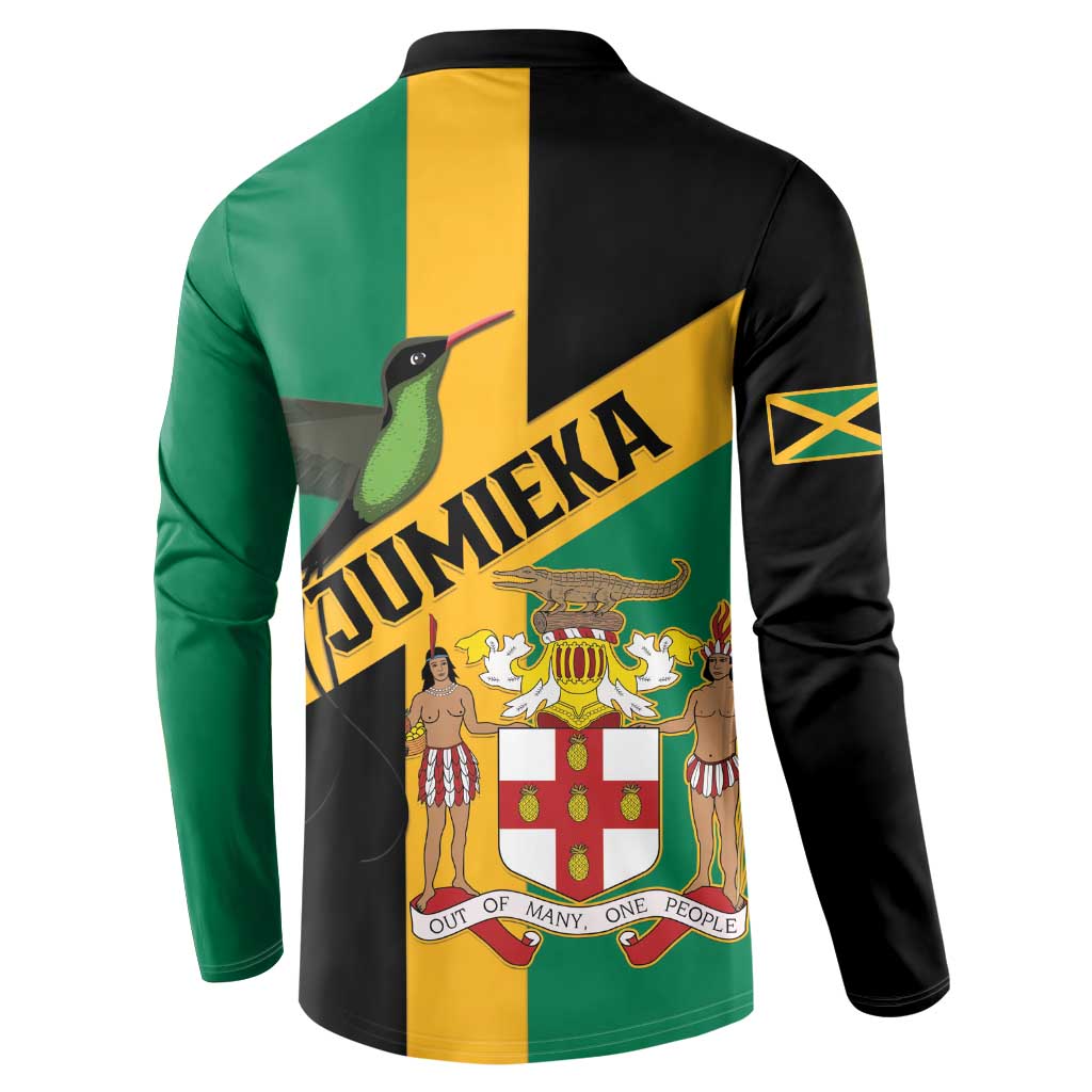 Jamaica Button Sweatshirt 63rd Anniversary Independence Day