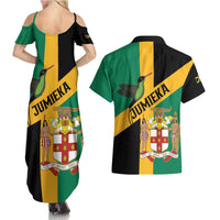 Jamaica Couples Matching Summer Maxi Dress and Hawaiian Shirt 63rd Anniversary Independence Day