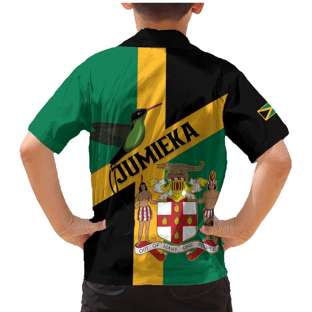 Jamaica Family Matching Mermaid Dress and Hawaiian Shirt 63rd Anniversary Independence Day