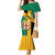 Jamaica Family Matching Mermaid Dress and Hawaiian Shirt 63rd Anniversary Independence Day