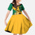Jamaica Family Matching Off Shoulder Maxi Dress and Hawaiian Shirt 63rd Anniversary Independence Day