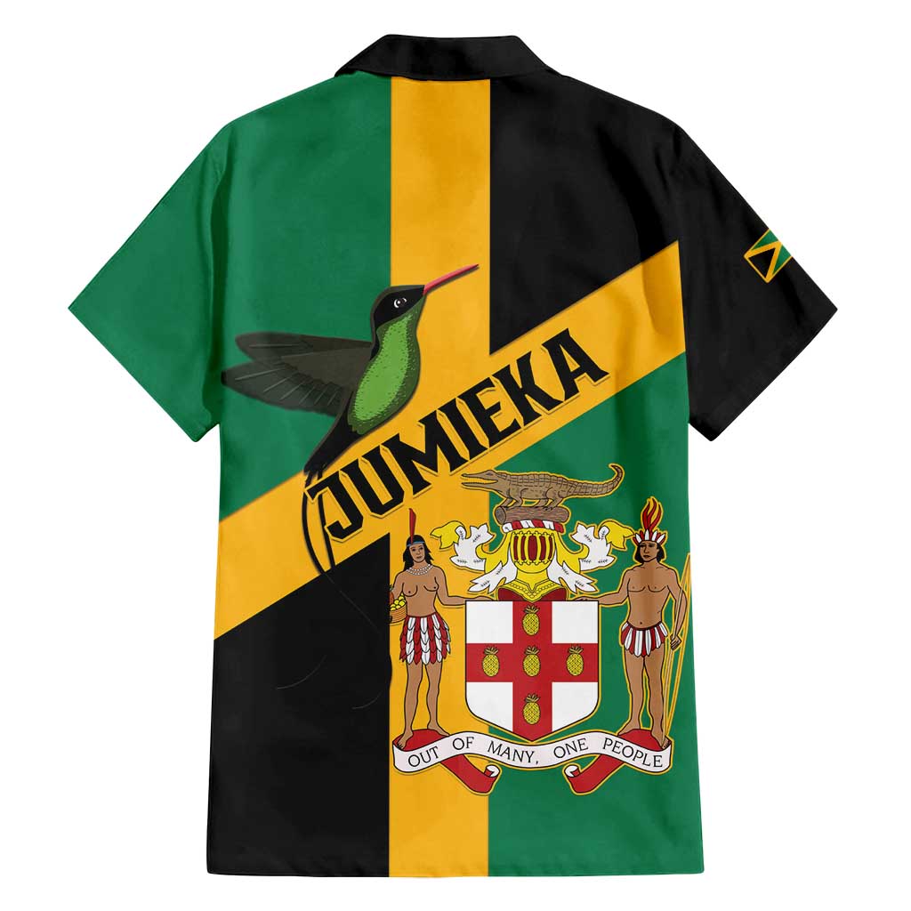 Jamaica Family Matching Puletasi and Hawaiian Shirt 63rd Anniversary Independence Day
