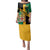 Jamaica Family Matching Puletasi and Hawaiian Shirt 63rd Anniversary Independence Day