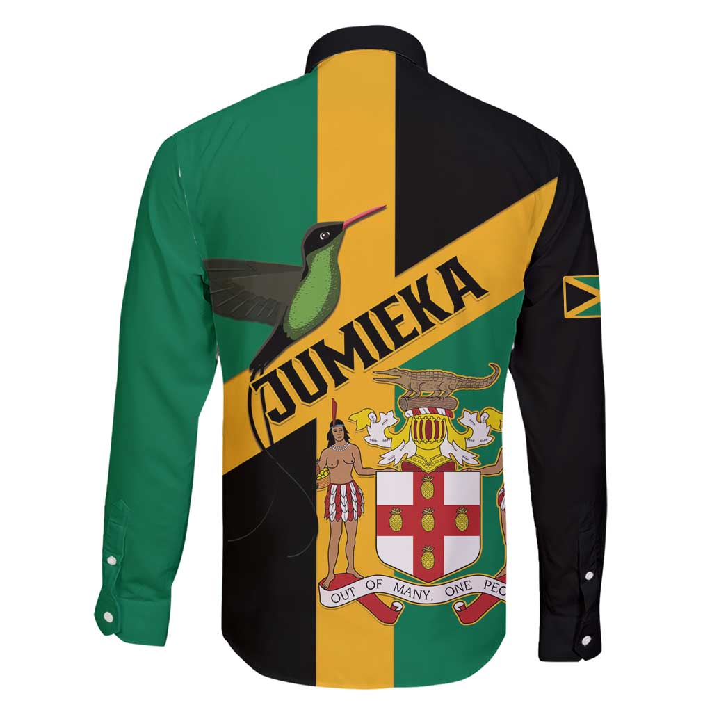 Jamaica Family Matching Short Sleeve Bodycon Dress and Hawaiian Shirt 63rd Anniversary Independence Day