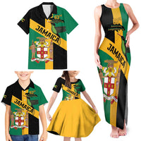 Jamaica Family Matching Tank Maxi Dress and Hawaiian Shirt 63rd Anniversary Independence Day