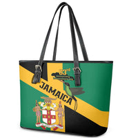 Jamaica Leather Tote Bag 63rd Anniversary Independence Day
