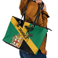 Jamaica Leather Tote Bag 63rd Anniversary Independence Day