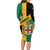 Jamaica Long Sleeve Bodycon Dress 63rd Anniversary Independence Day