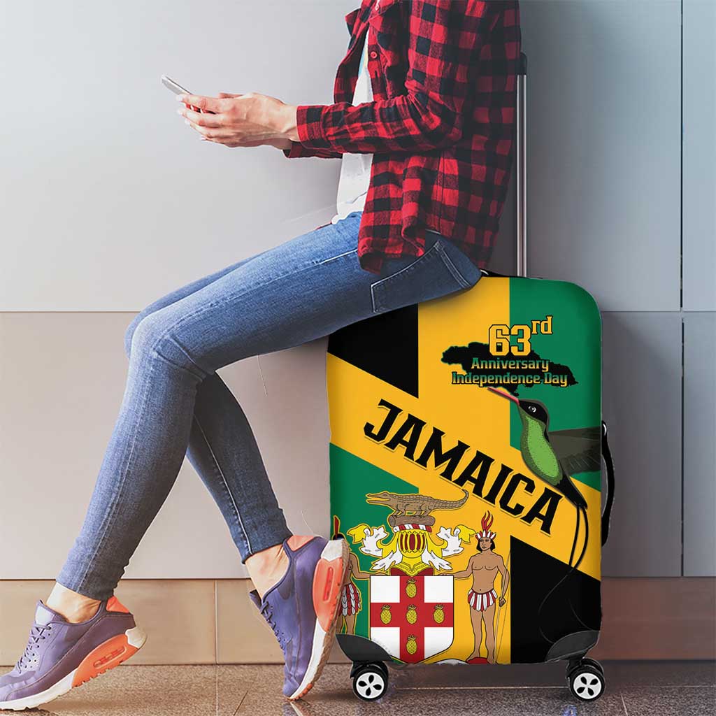 Jamaica Luggage Cover 63rd Anniversary Independence Day