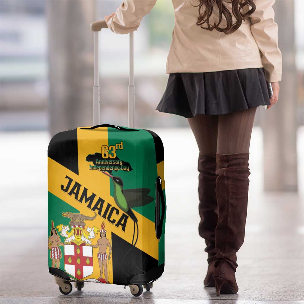 Jamaica Luggage Cover 63rd Anniversary Independence Day