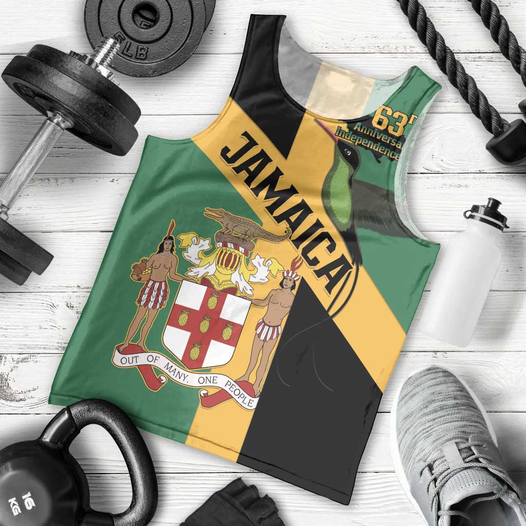 Jamaica Men Tank Top 63rd Anniversary Independence Day