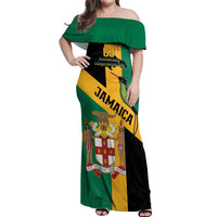 Jamaica Off Shoulder Maxi Dress 63rd Anniversary Independence Day