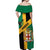 Jamaica Off Shoulder Maxi Dress 63rd Anniversary Independence Day
