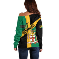 Jamaica Off Shoulder Sweater 63rd Anniversary Independence Day