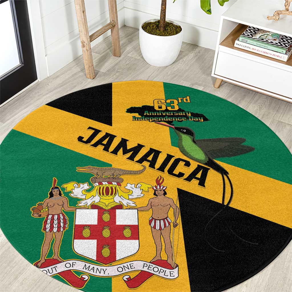 Jamaica Round Carpet 63rd Anniversary Independence Day