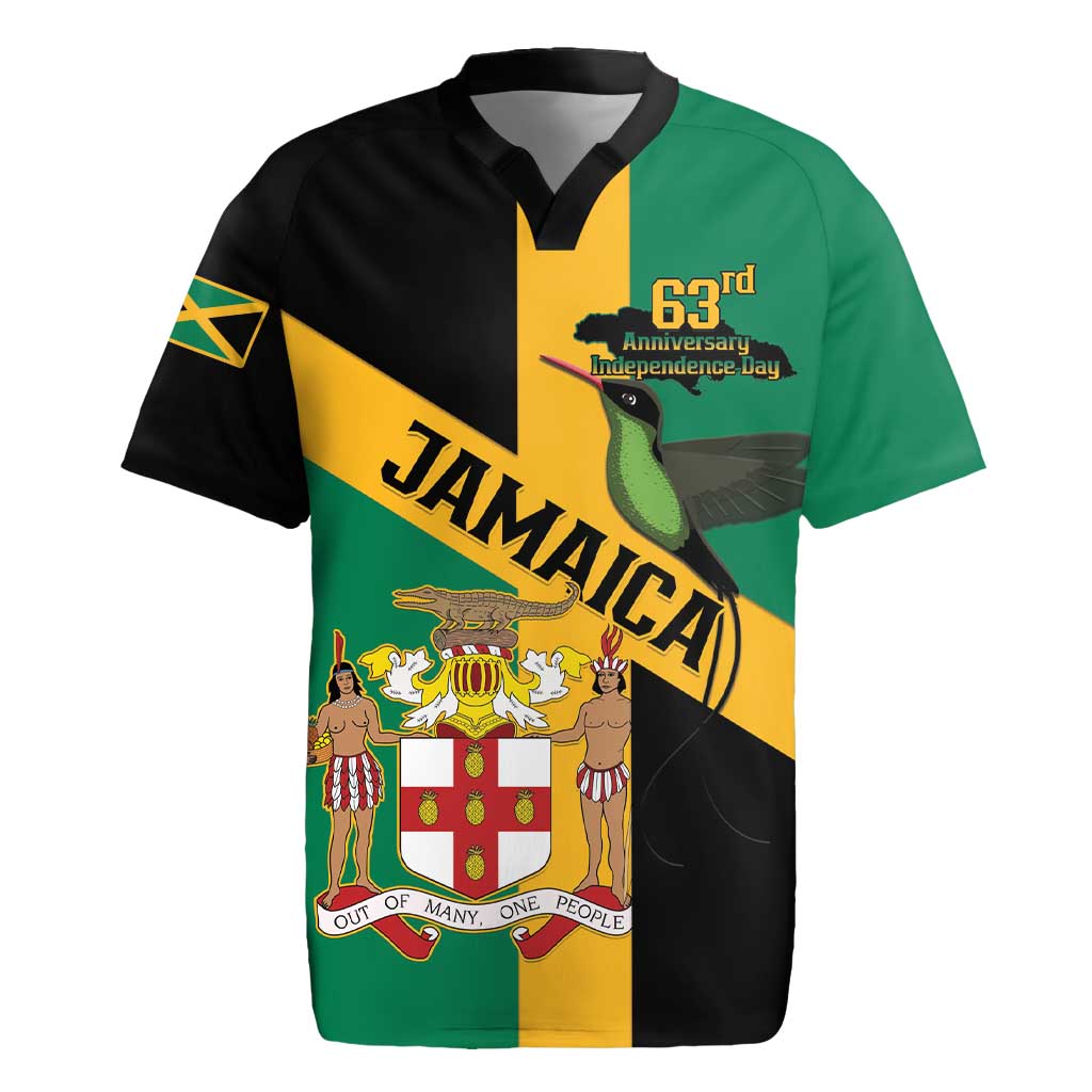 Jamaica Rugby Jersey 63rd Anniversary Independence Day