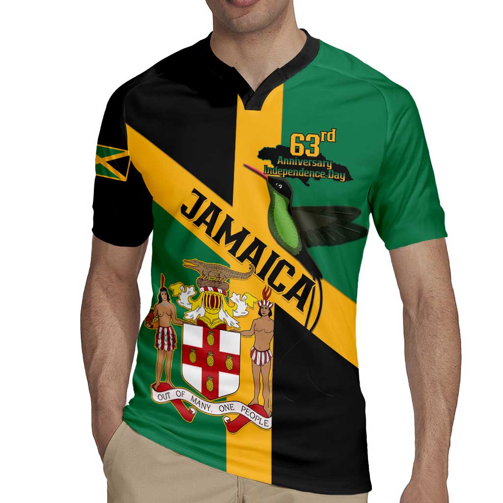 Jamaica Rugby Jersey 63rd Anniversary Independence Day