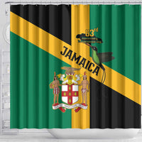 Jamaica Shower Curtain 63rd Anniversary Independence Day