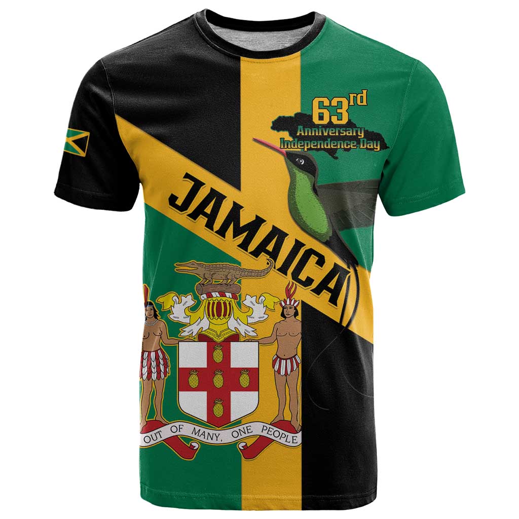 Jamaica T Shirt 63rd Anniversary Independence Day