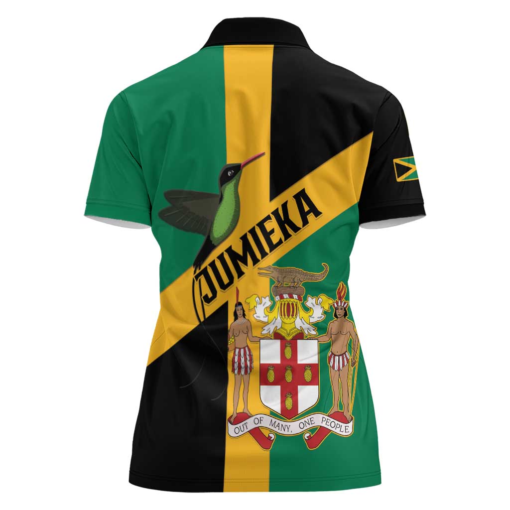 Jamaica Women Polo Shirt 63rd Anniversary Independence Day