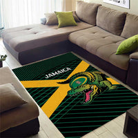 Jamaica Rugby Area Rug Go Jamaica Crocs Go