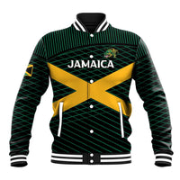 Jamaica Rugby Custom Baseball Jacket Go Jamaica Crocs Go