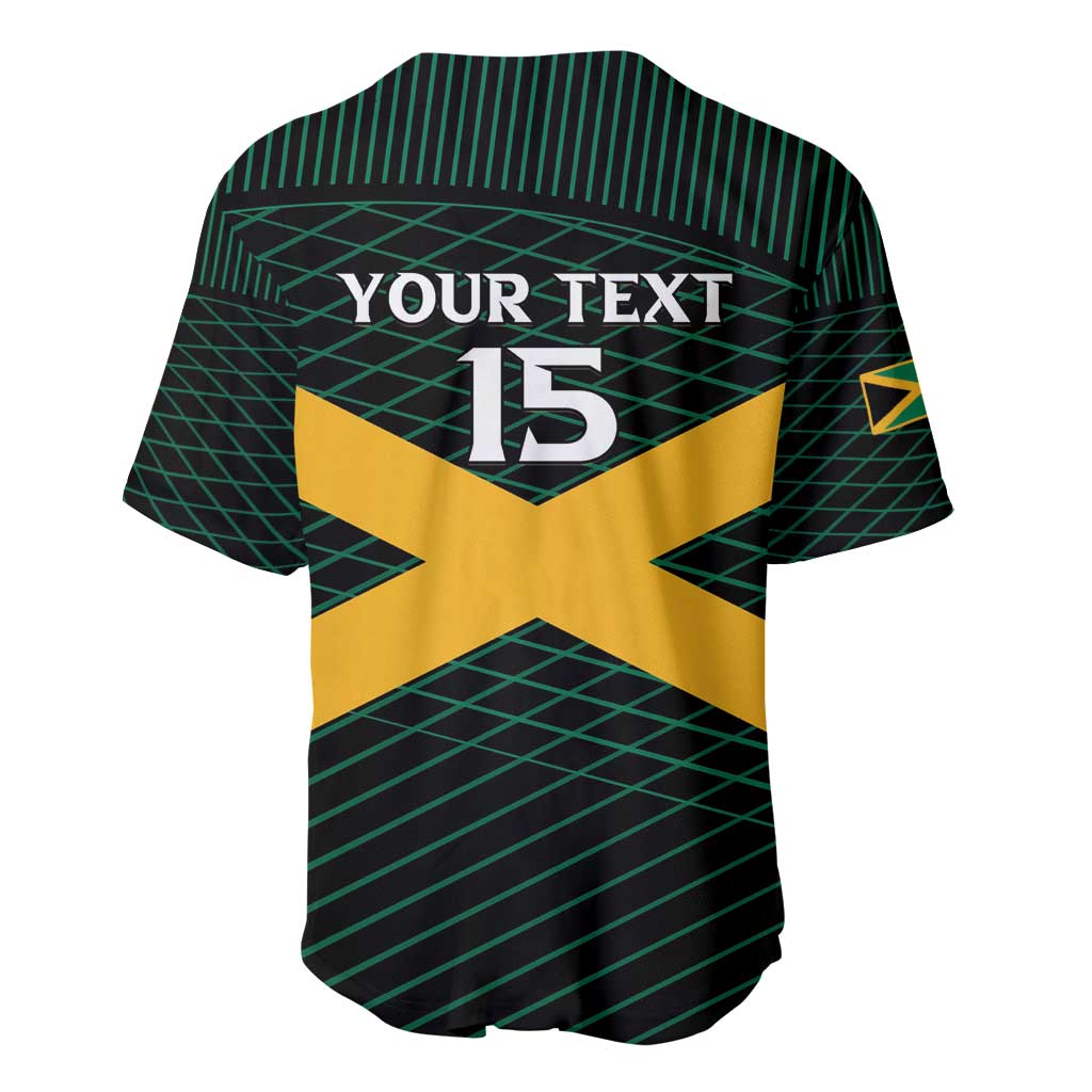 Jamaica Rugby Custom Baseball Jersey Go Jamaica Crocs Go