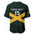 Jamaica Rugby Custom Baseball Jersey Go Jamaica Crocs Go