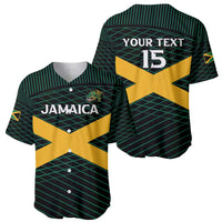 Jamaica Rugby Custom Baseball Jersey Go Jamaica Crocs Go