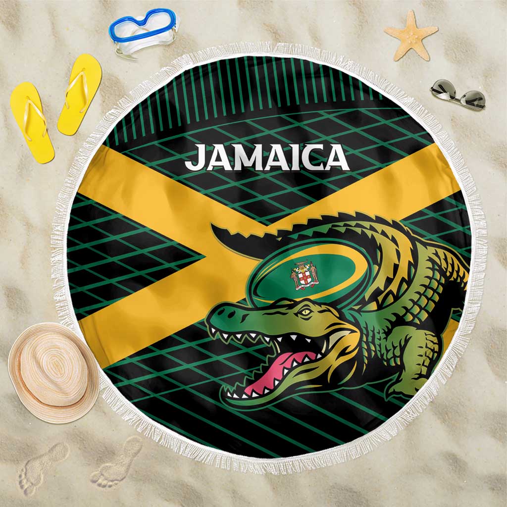 Jamaica Rugby Beach Blanket Go Jamaica Crocs Go