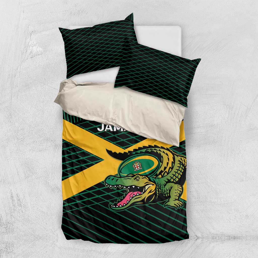 Jamaica Rugby Bedding Set Go Jamaica Crocs Go