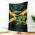 Jamaica Rugby Blanket Go Jamaica Crocs Go