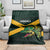 Jamaica Rugby Blanket Go Jamaica Crocs Go