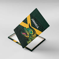 Jamaica Rugby Canvas Wall Art Go Jamaica Crocs Go