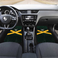 Jamaica Rugby Car Mats Go Jamaica Crocs Go